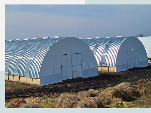 Сельскохозяйственные здания в Курске