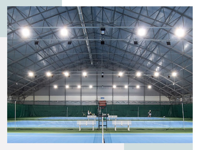 Строительство теннисных кортов в Курск от 625 руб.