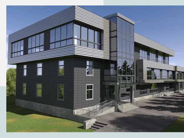 Административные здания в Курске