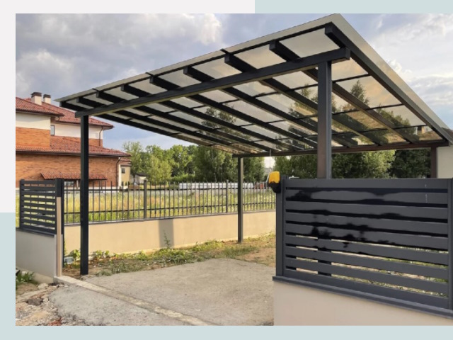 Металлические навесы в Курск от 625 руб. за м²