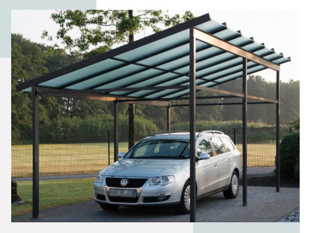 Навесы для автомобилей в Курске