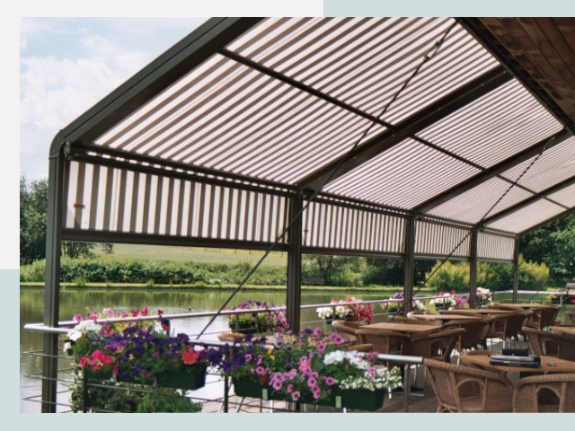 Элегантные навесы для кафе от 625 руб в Курск