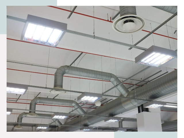 Вентиляция ангаров в Курске