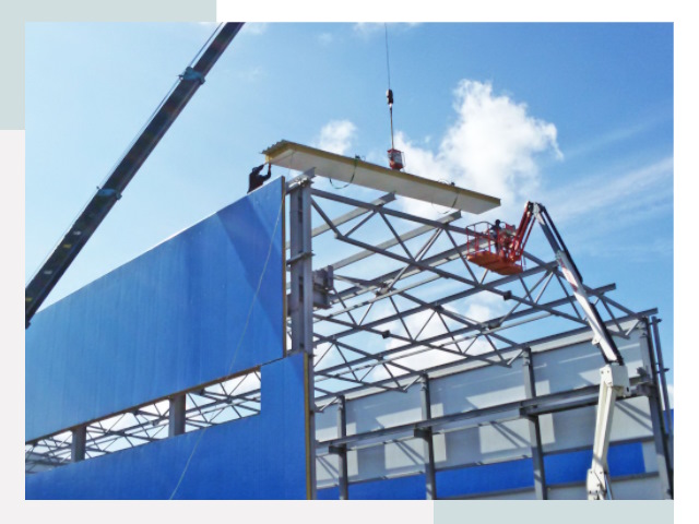 Монтаж сэндвич-панелей в Курске