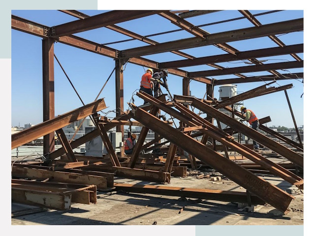 Демонтаж металлоконструкций в Курске от 625 руб.