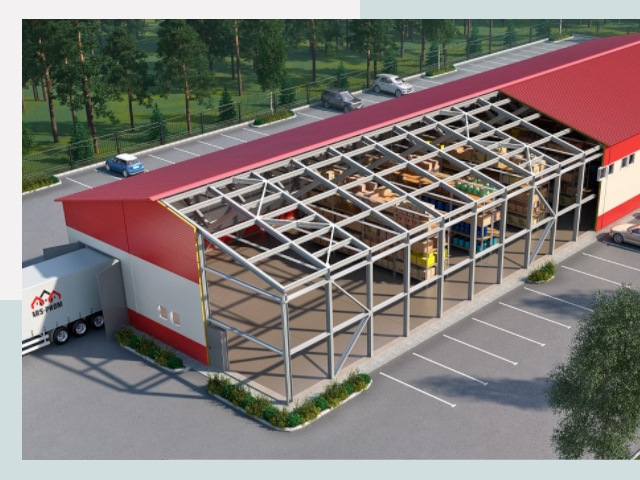 Проектирование ангаров в Курске от 625 руб.