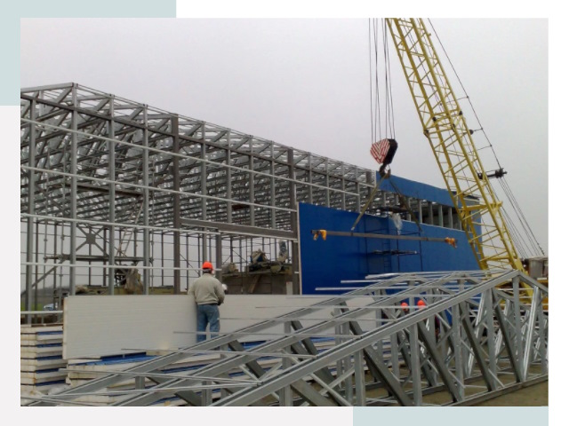 Монтаж ангаров в Курске