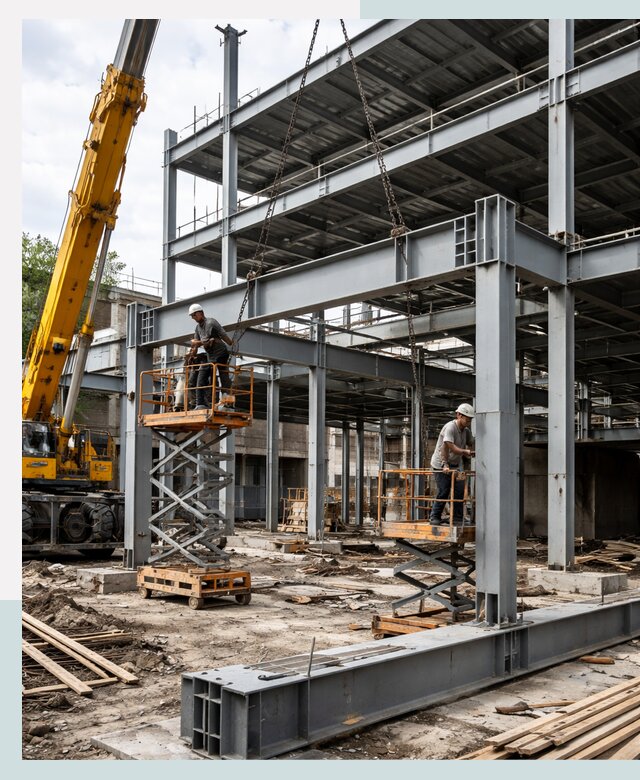 Строительство торгово-офисных зданий под ключ в Курске