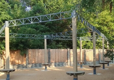 Терраса из металлоконструкций под ключ, проектирование, изготовление и монтаж от СтальСтрой-Кус